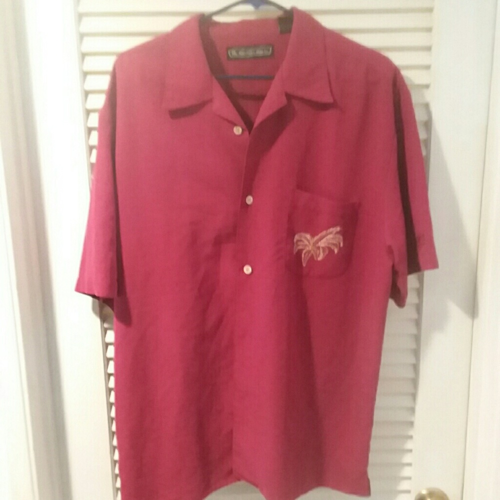 Aloha mens L shirt by Havanera Shirt Co.